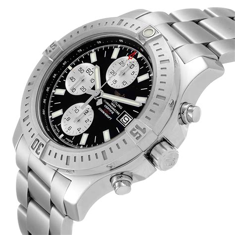 breitling colt black face